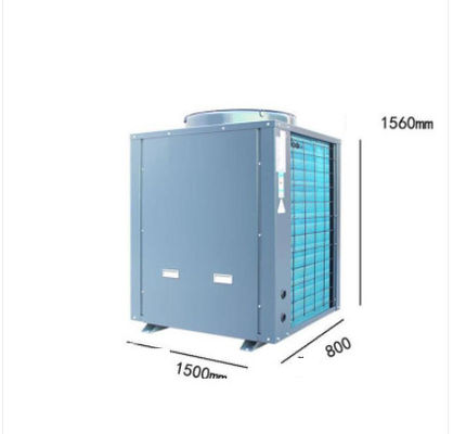 Pompa di calore 8KW della macchina raffreddata pompe di calore DHW di fonte di aria di clima freddo IPV4