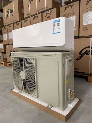 Condizionatore d'aria spaccato di raffreddamento e di riscaldamento 1HP fissato al muro 9000btu R410