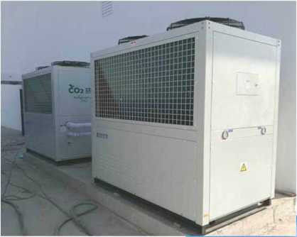 POLIZIOTTO della pompa di calore di CO2 R417 R744 dell'invertitore di CC alto per il raffreddamento e riscaldare