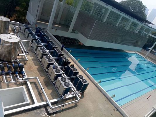 Pompa di calore aria-acqua 220V della piscina per i bambini e gli adulti della famiglia dell'hotel