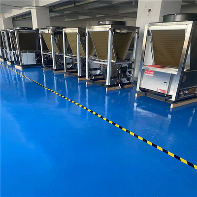 Pompa di calore aria-acqua 40kw commerciale del ₂ dell'aletta di alluminio R744 CO
