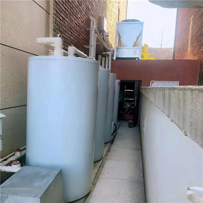 Pompa di calore aria-acqua 40kw commerciale del ₂ dell'aletta di alluminio R744 CO