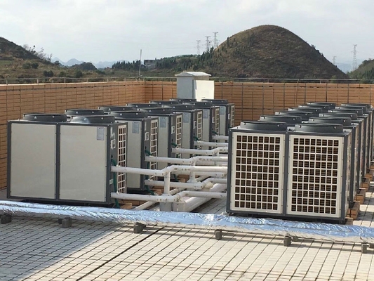 Acqua Heater Residential della pompa di calore di fonte di aria di CO2 R744 90 gradi con il compressore di Dorin