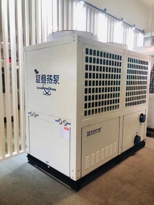 pompa di calore variabile della cascata di frequenza di bassa temperatura di 52Kw R410A per il mattatoio