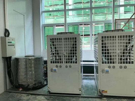 Refrigerante della pompa di calore 25Kw R410A di fonte di aria della cascata un'acqua calda da 90 gradi