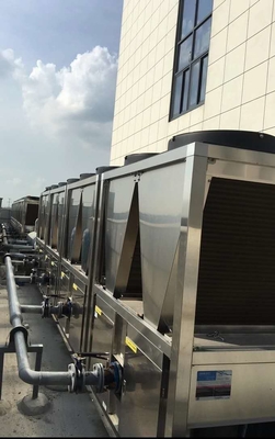 pompa di calore di fonte di aria di CO2 30kW alla temperatura dell'acqua dell'uscita circa 80°C