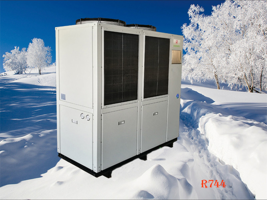 La CO2 precipita a cascata la bassa temperatura integrale 45Kw della pompa di calore dell'invertitore di CA